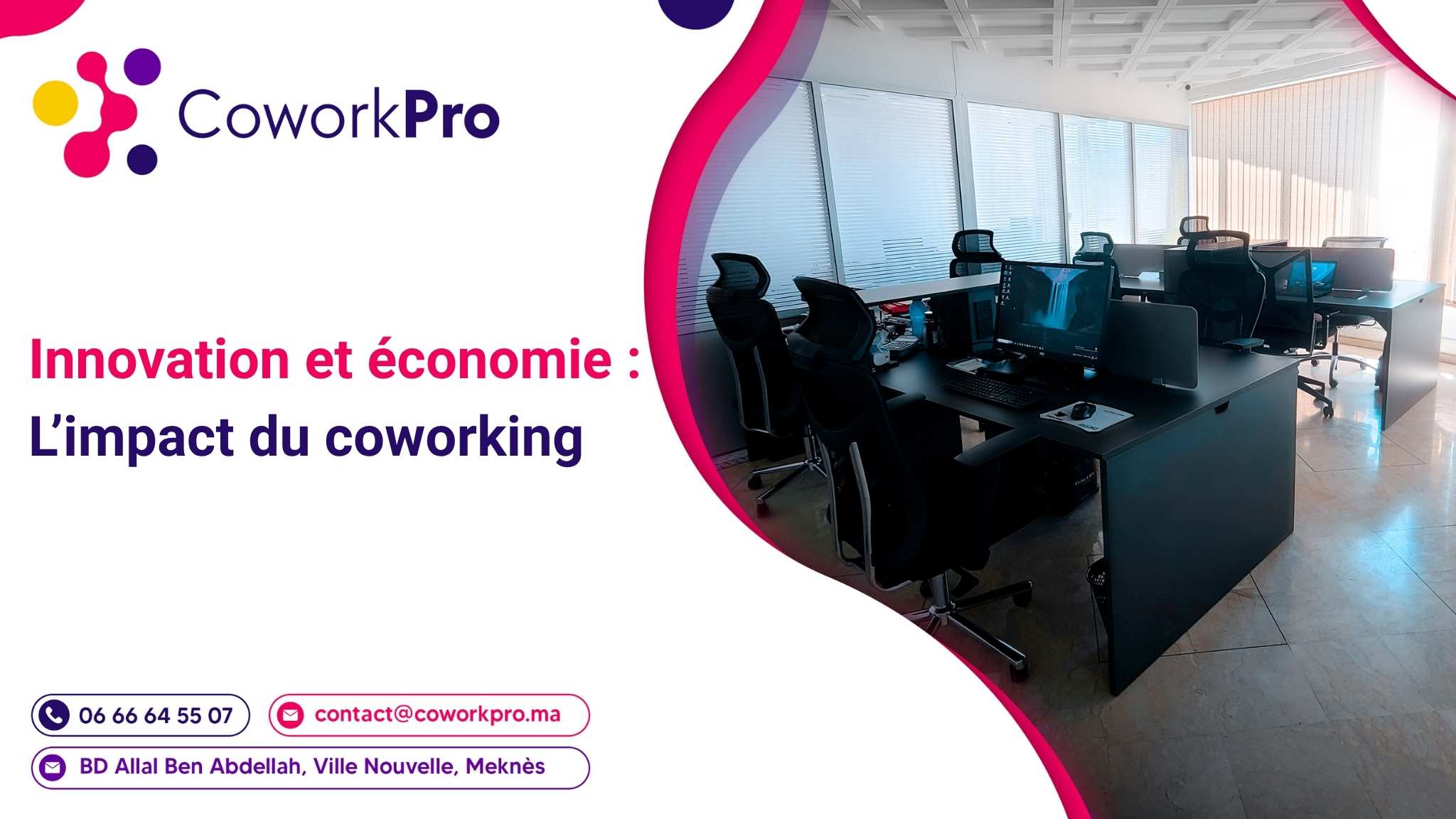 coworking dynamisme économique Meknès